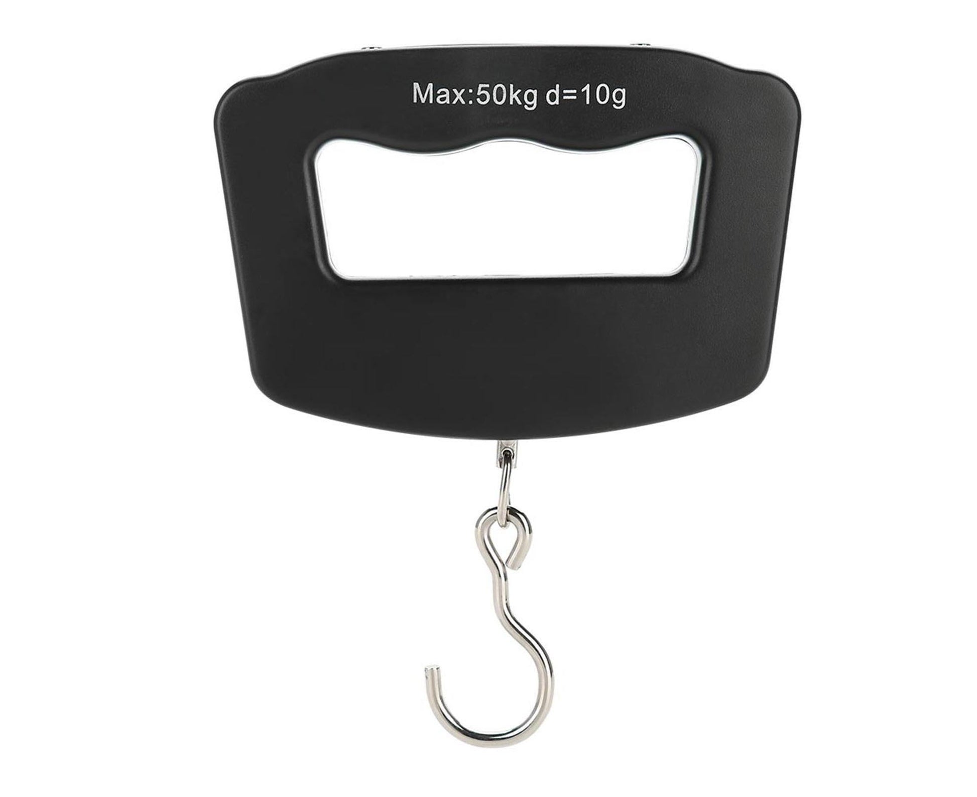 50kg/10g Portable Digital Precise Mini Fish Hook Scale Electronic Luggage Hanging Weight V1263-JX-1465