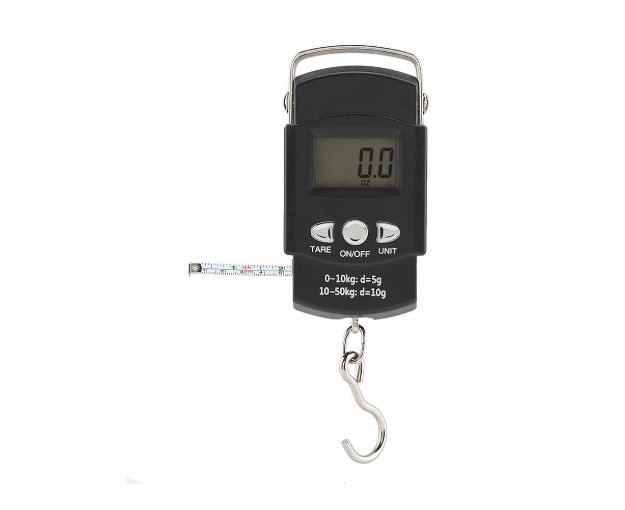 50KG/10G Portable Electronic LCD Digital Weight Scale with Tape Measure Hook V1263-JX-1466