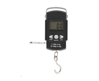 50KG/10G Portable Electronic LCD Digital Weight Scale with Tape Measure Hook V1263-JX-1466