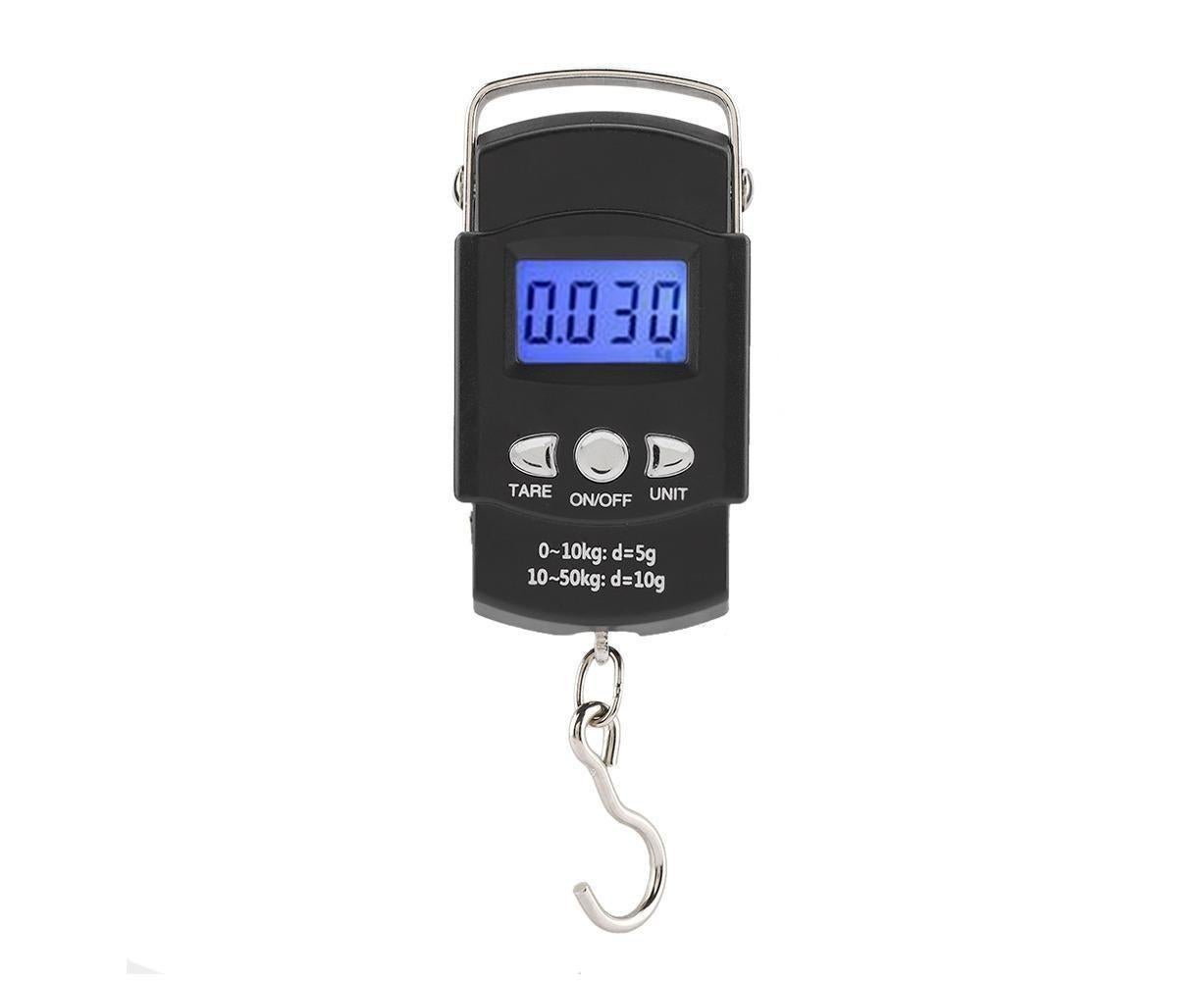 50KG/10G Portable Electronic LCD Digital Weight Scale with Tape Measure Hook V1263-JX-1466