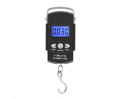 50KG/10G Portable Electronic LCD Digital Weight Scale with Tape Measure Hook V1263-JX-1466