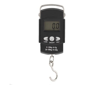 50KG/10G Portable Electronic LCD Digital Weight Scale with Tape Measure Hook V1263-JX-1466