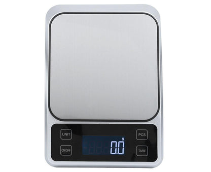 5kg/0.1g Multifunction Stainless Steel Digital Kitchen Scale Electronic Food Weight Scale for Cooking Baking V1263-JX-1467