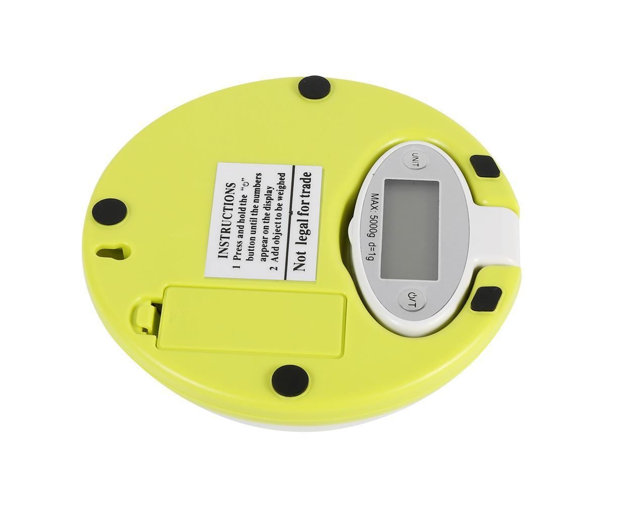 5Kg/1g LCD Display Electronic Digital Kitchen Food Scales Weighing With Bowl Home Kitchen Tool V1263-JX-1468
