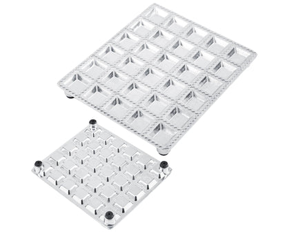Aluminium Alloy Durable Dumpling Pastry Mould Maker Kitchen Tool V1263-JX-1470