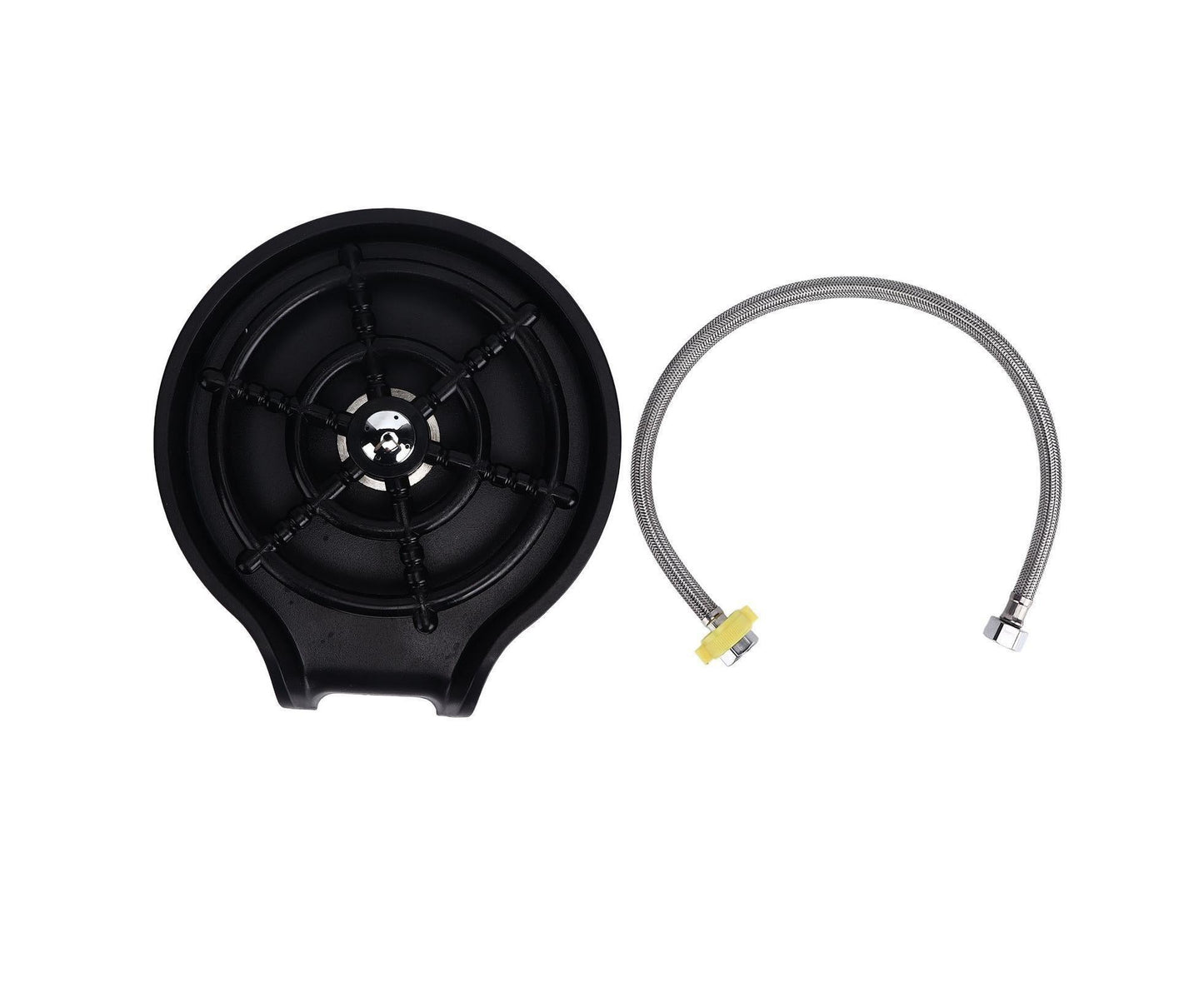Cup Washer for Club Bar Home Kitchen G1/2 Interface Quick Cleaning Detachable Wash Basin Press Glass Rinser V1263-JX-1473