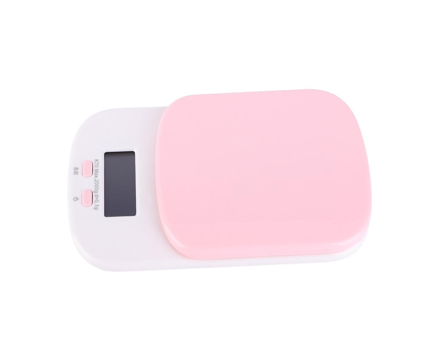 DIY Kitchen Electronic Scale 0.1g HighAccuracy Portable Mini Scale for Kitchen Home(Pink ) V1263-JX-1477