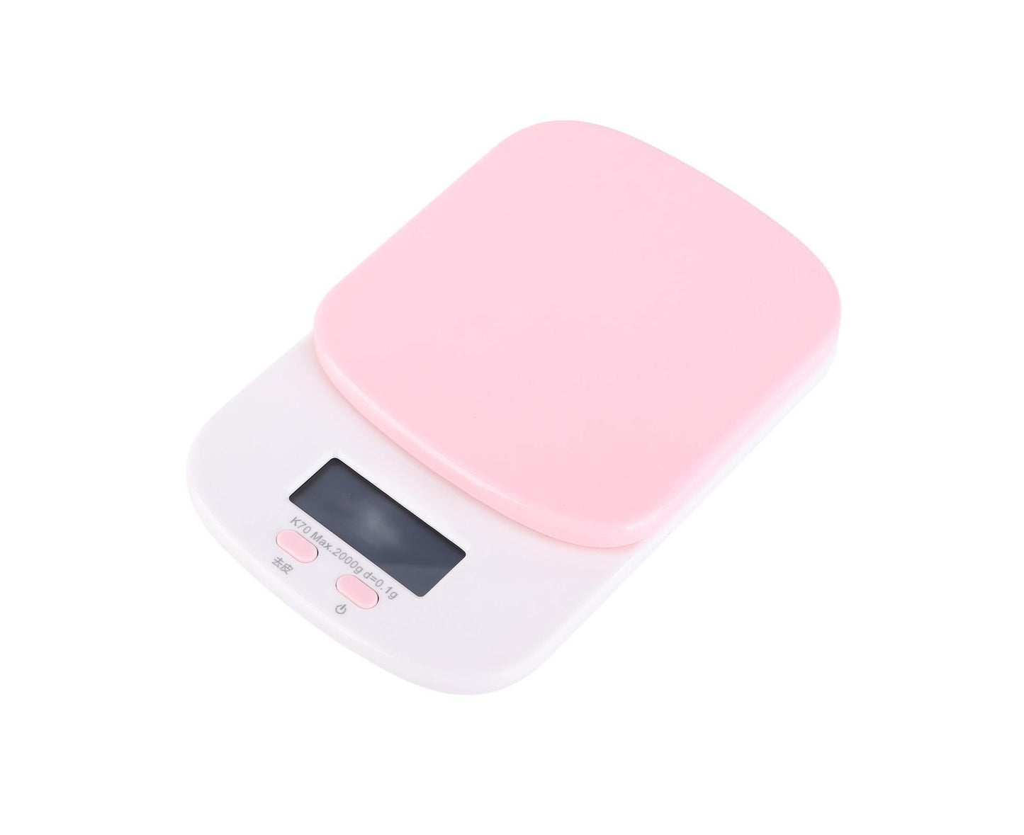 DIY Kitchen Electronic Scale 0.1g HighAccuracy Portable Mini Scale for Kitchen Home(Pink ) V1263-JX-1477
