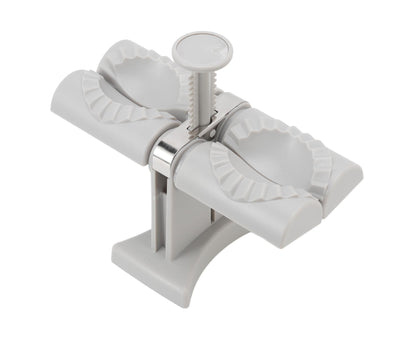 Dumpling Mold Machine Automatic ABS and Stainless Steel Double Head Dumpling Maker for Home Kitchen V1263-JX-1479