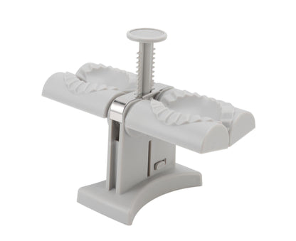 Dumpling Mold Machine Automatic ABS and Stainless Steel Double Head Dumpling Maker for Home Kitchen V1263-JX-1479