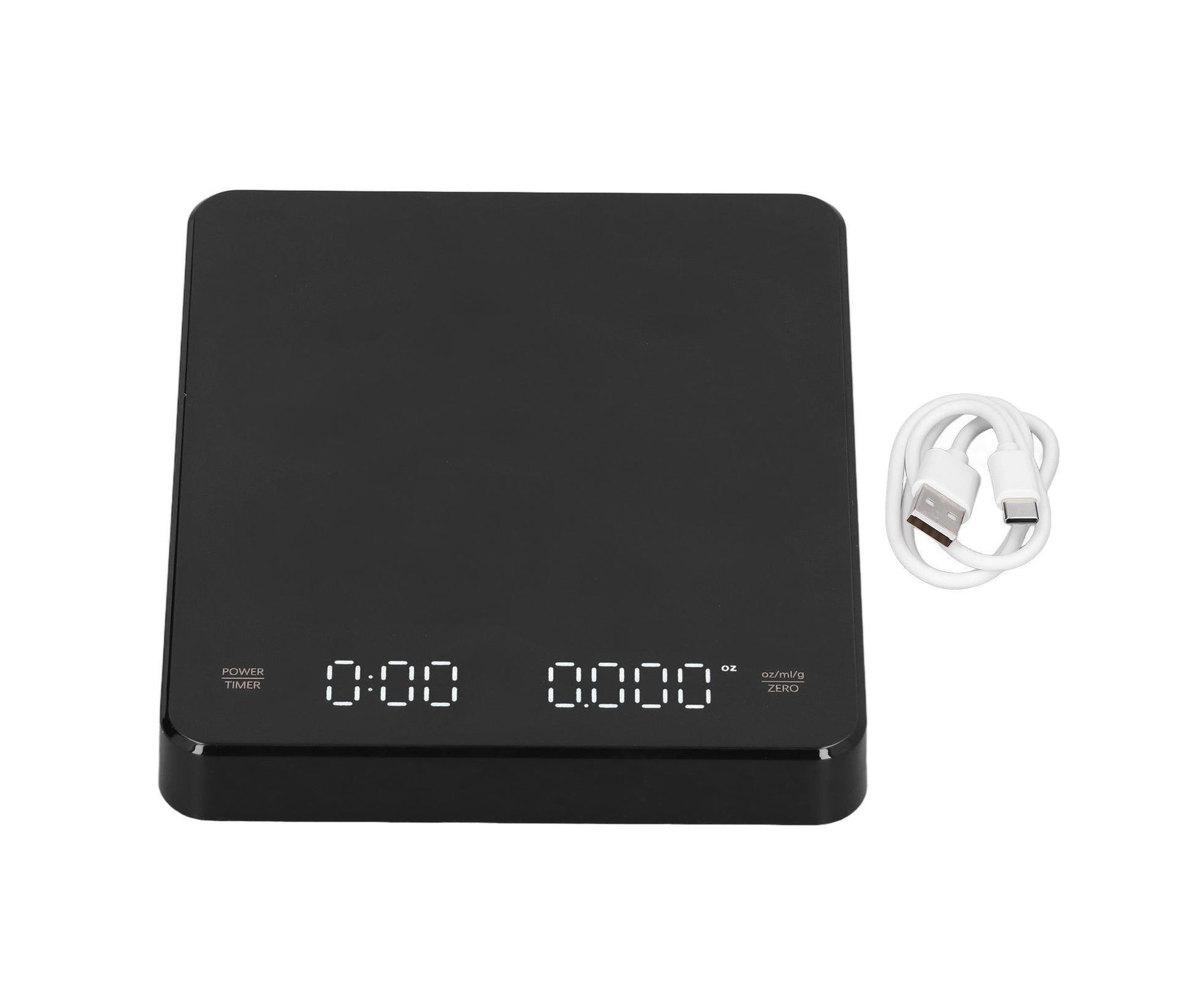 Electronic Coffee Scale Rechargeable High Temperature Resistance 3KG Kitchen Scale for Home V1263-JX-1482