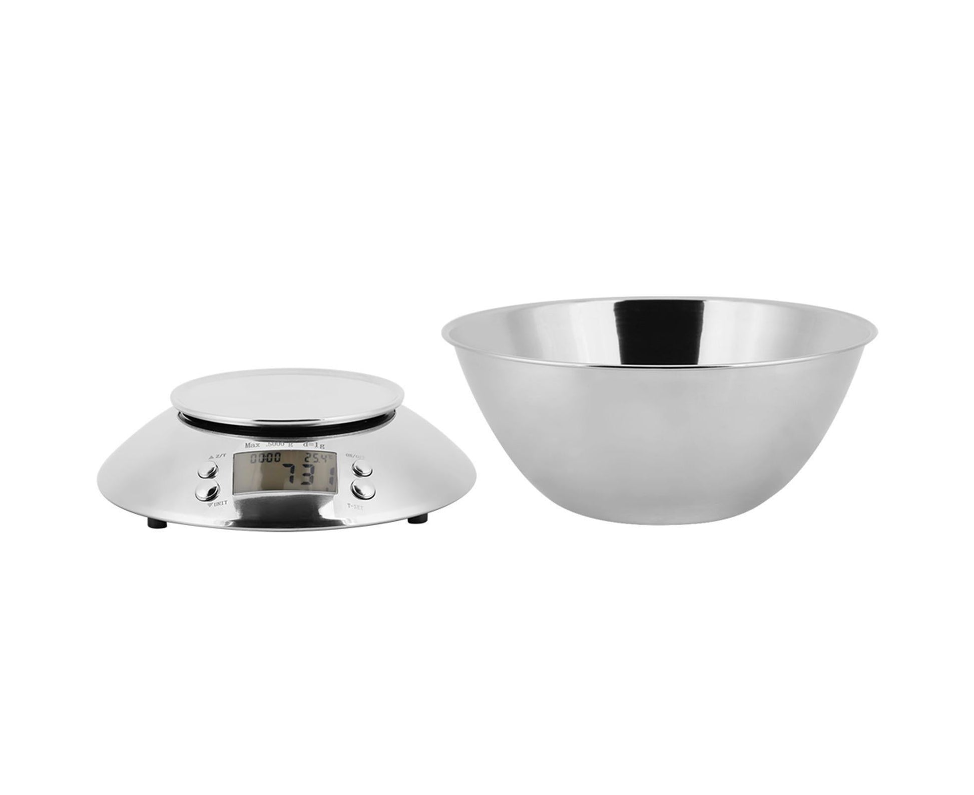 Electronic Digital Stainless Steel Kitchen Scale Food Meat Weighing Scale V1263-JX-1484