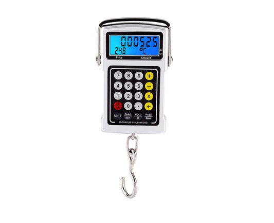 Electronic Fish Hook Scale 50Kg Luggage Weighing 7 in 1 Digital Hanging Scales V1263-JX-1485