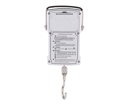 Electronic Fish Hook Scale 50Kg Luggage Weighing 7 in 1 Digital Hanging Scales V1263-JX-1485