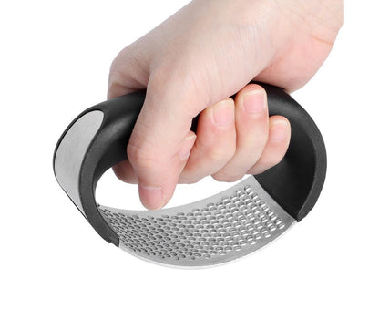 Garlic Grater Stainless Steel Manual Garlic Crusher Pressing Tool Household Kitchen Supplies V1263-JX-1487