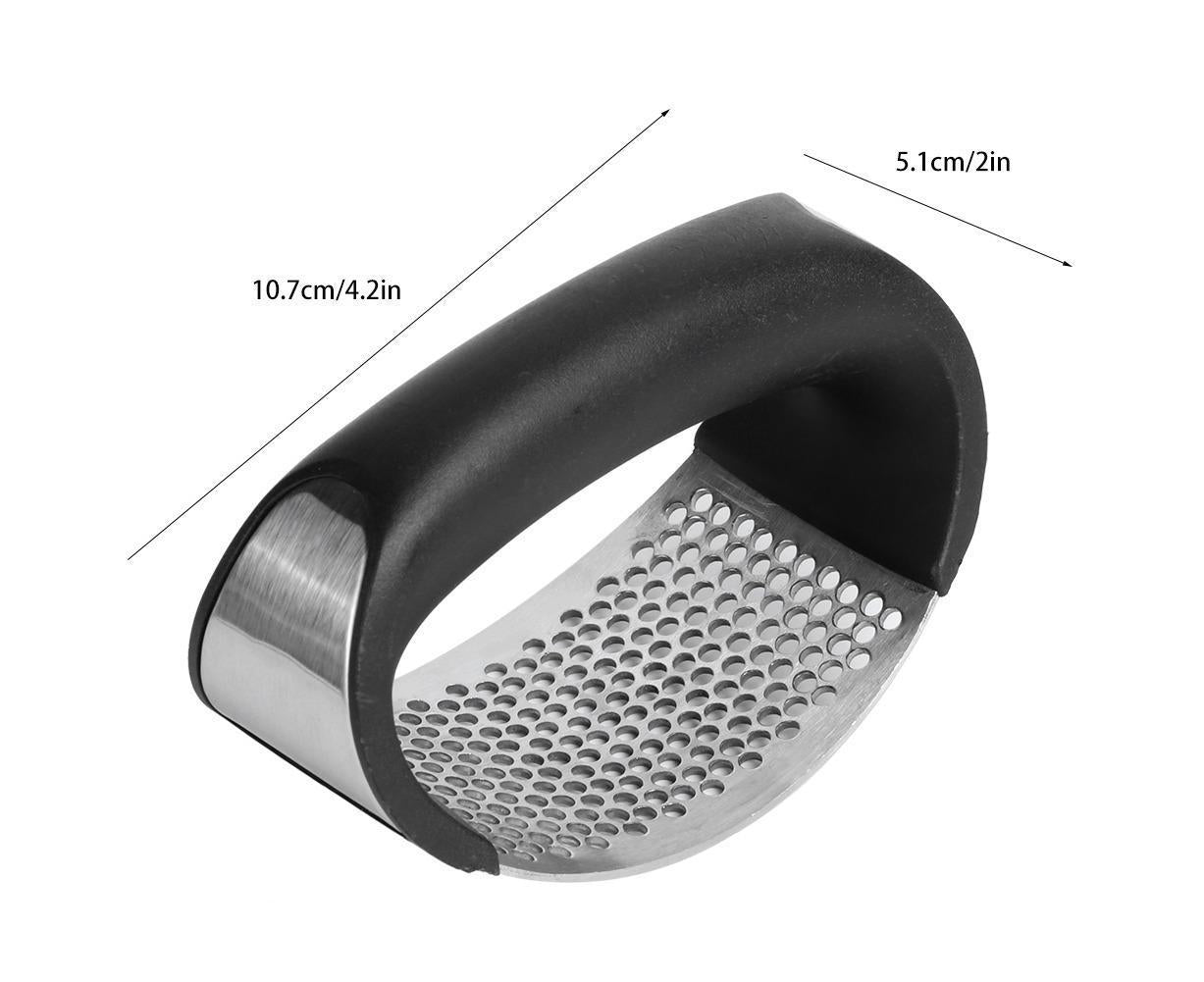 Garlic Grater Stainless Steel Manual Garlic Crusher Pressing Tool Household Kitchen Supplies V1263-JX-1487