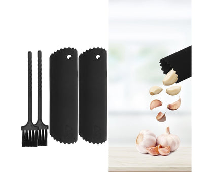 Garlic Peeler Sets Peeling Roller Tube Brush Food Grade Silicone OdorFree Kitchen Tool V1263-JX-1488