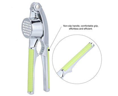 Kitchen Portable Manual Food Garlic Press Grinder Crusher Masher Walnut Cracker for Home Use V1263-JX-1498