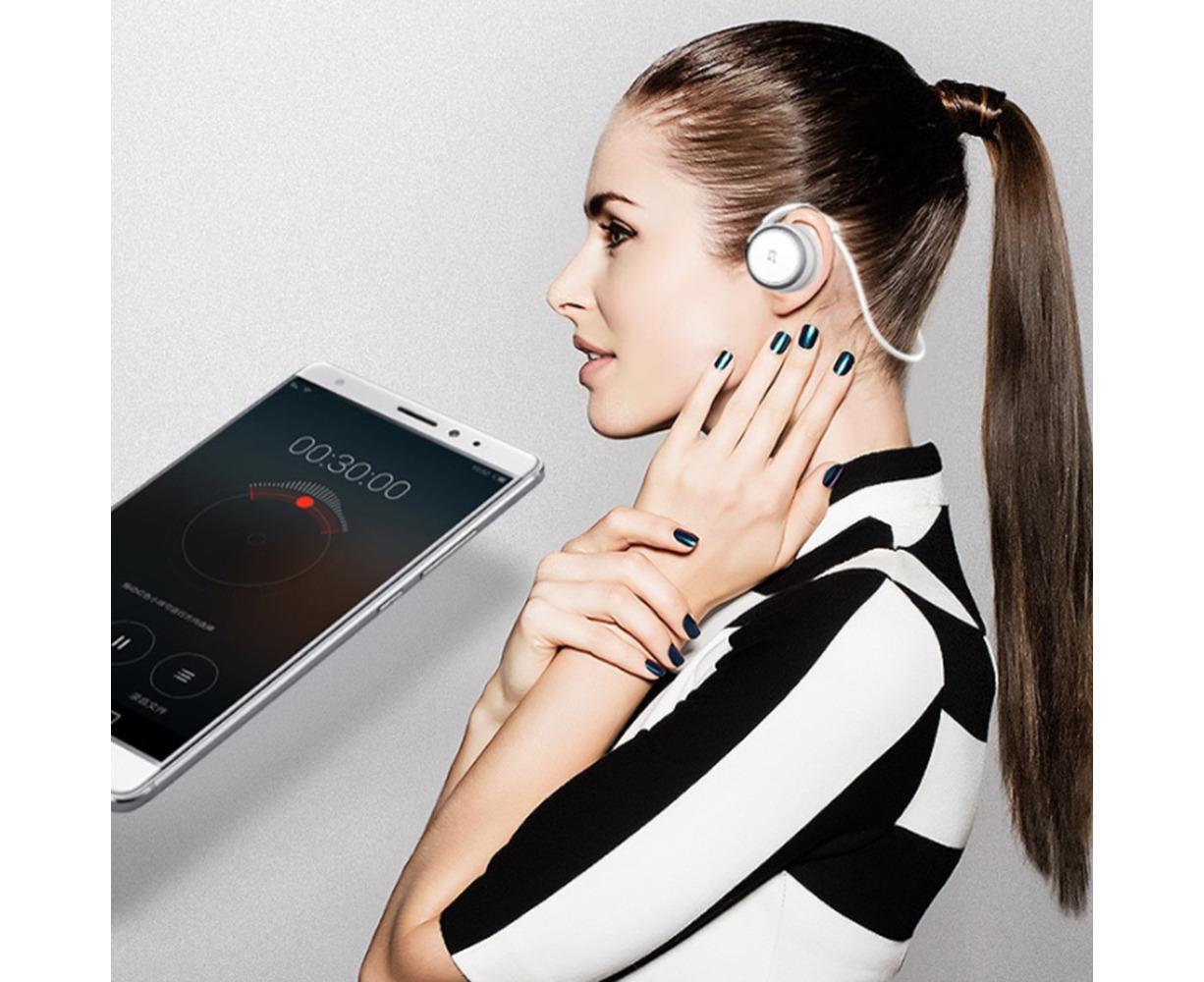 Neckband Headphones - Lightweight Foldable - Wireless Sweatproof Sports Headset with Mic V1263-JX-15