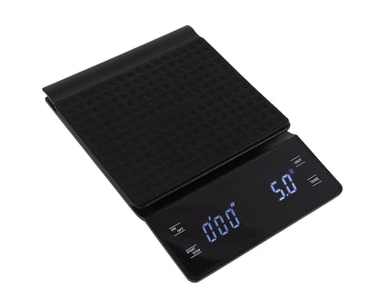 Kitchen Touch Screen Electronic Coffee Scale with Timer 3kg Multi Functional Kitchen Scale V1263-JX-1502