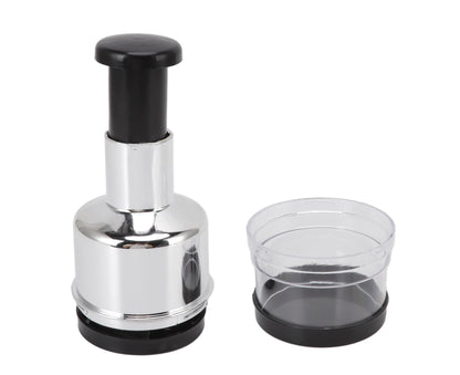 Manual Food Chopper Multipurpose Stainless Steel Blade Vegetable Cutter for Onion Garlic Vegetables Fruit Nut V1263-JX-1504