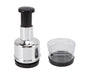Manual Food Chopper Multipurpose Stainless Steel Blade Vegetable Cutter for Onion Garlic Vegetables Fruit Nut V1263-JX-1504