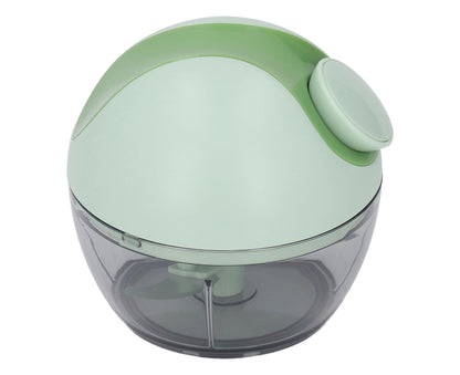 Manual Garlic Chopper Multifunctional Mini Hand Pull String Garlic Mincer Food Processor for Home Light Green V1263-JX-1505