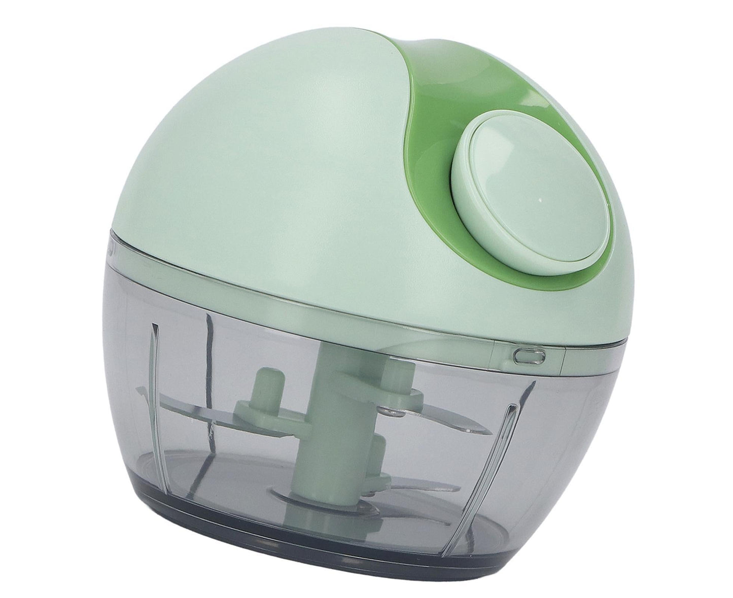 Manual Garlic Chopper Multifunctional Mini Hand Pull String Garlic Mincer Food Processor for Home Light Green V1263-JX-1505