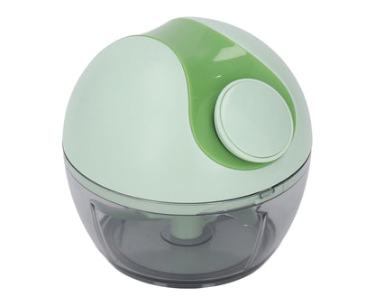 Manual Garlic Chopper Multifunctional Mini Hand Pull String Garlic Mincer Food Processor for Home Light Green V1263-JX-1505