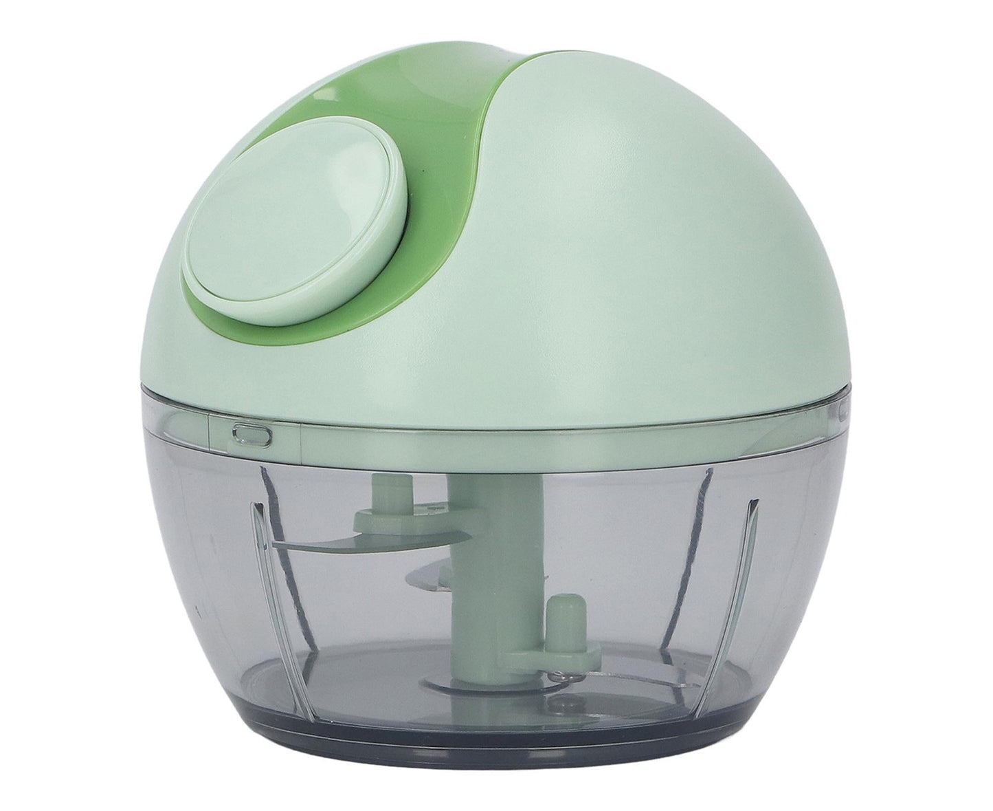 Manual Garlic Chopper Multifunctional Mini Hand Pull String Garlic Mincer Food Processor for Home Light Green V1263-JX-1505