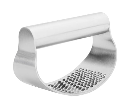 Manual Garlic Press Masher Crusher Squeezer with Brush Peeler Kit Kitchen Gadget Set V1263-JX-1507