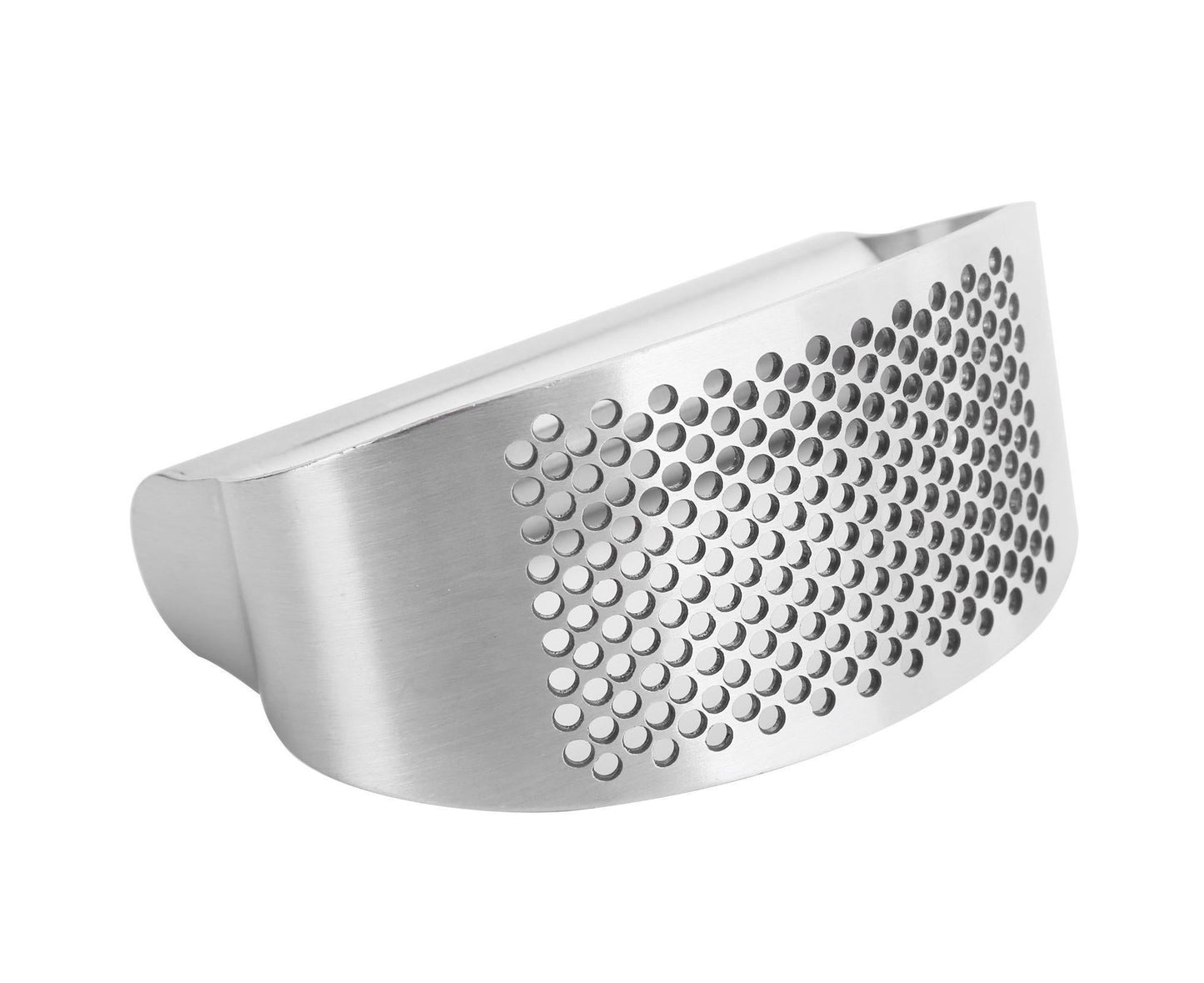 Manual Garlic Press Masher Crusher Squeezer with Brush Peeler Kit Kitchen Gadget Set V1263-JX-1507
