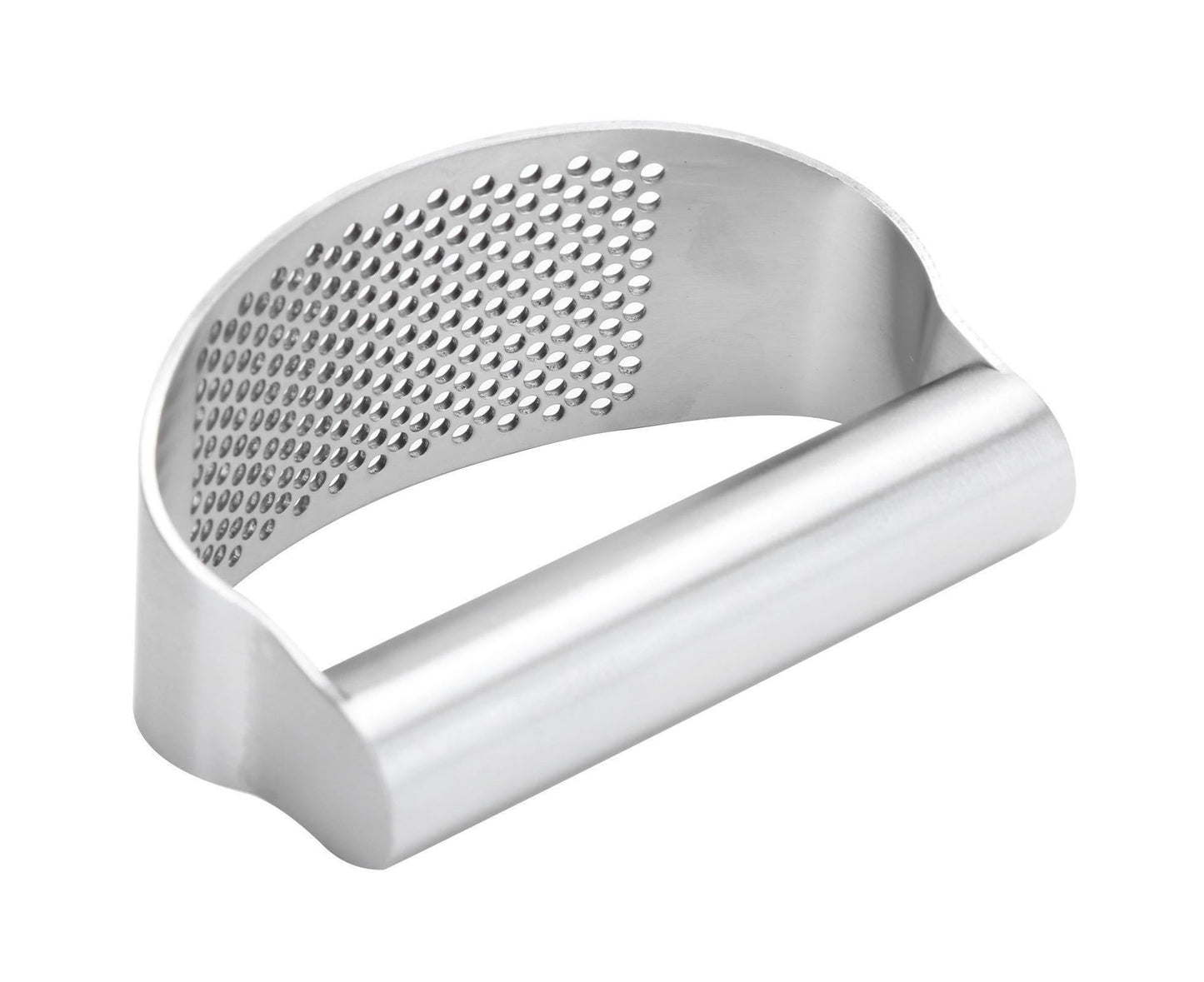 Manual Garlic Press Masher Crusher Squeezer with Brush Peeler Kit Kitchen Gadget Set V1263-JX-1507