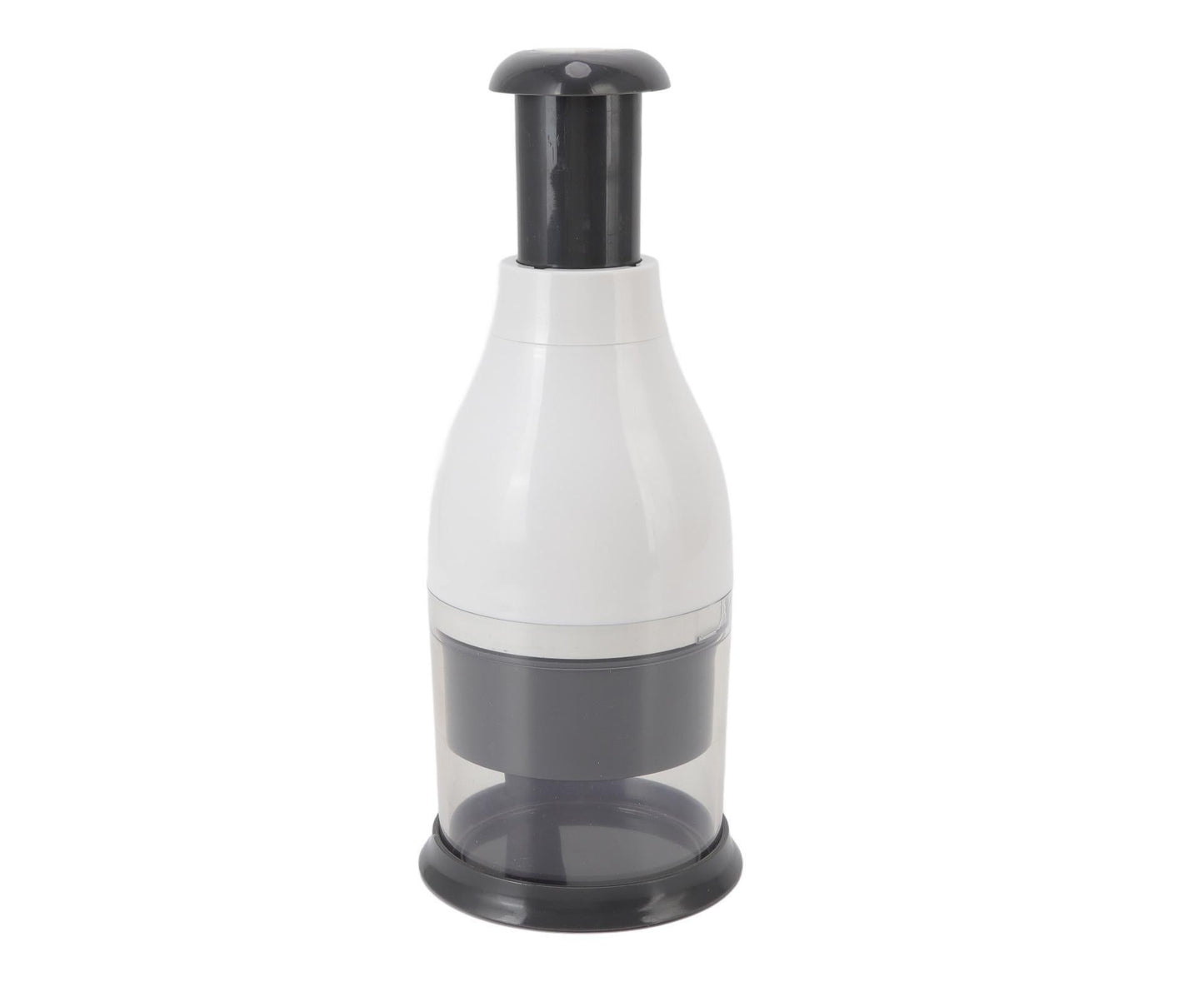 Mini Chopper White Manual Stainless Steel Blade PP Material Easy Disassemble Vegetable Chopper for Onions Nuts V1263-JX-1508