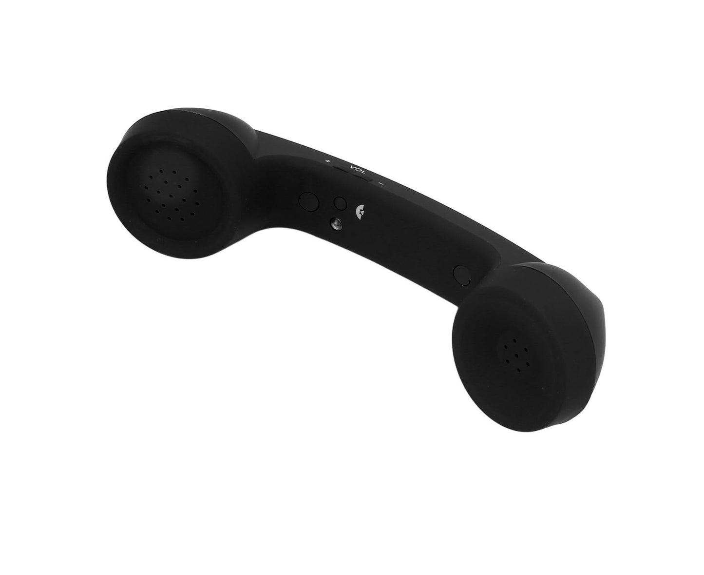 Bluetooth Telephone Handset Retro Radiation Proof Rechargeable Wireless Mobile Phone Handset Receiver Black V1263-JX-151