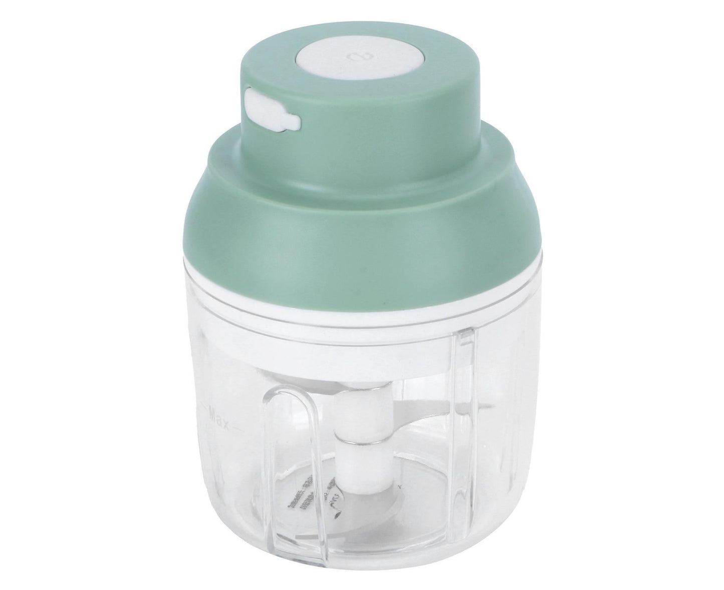 Mini Vegetable Cutter 250ml Electric Garlic Masher Crusher Grinder Kitchen AccessoryGreen V1263-JX-1512
