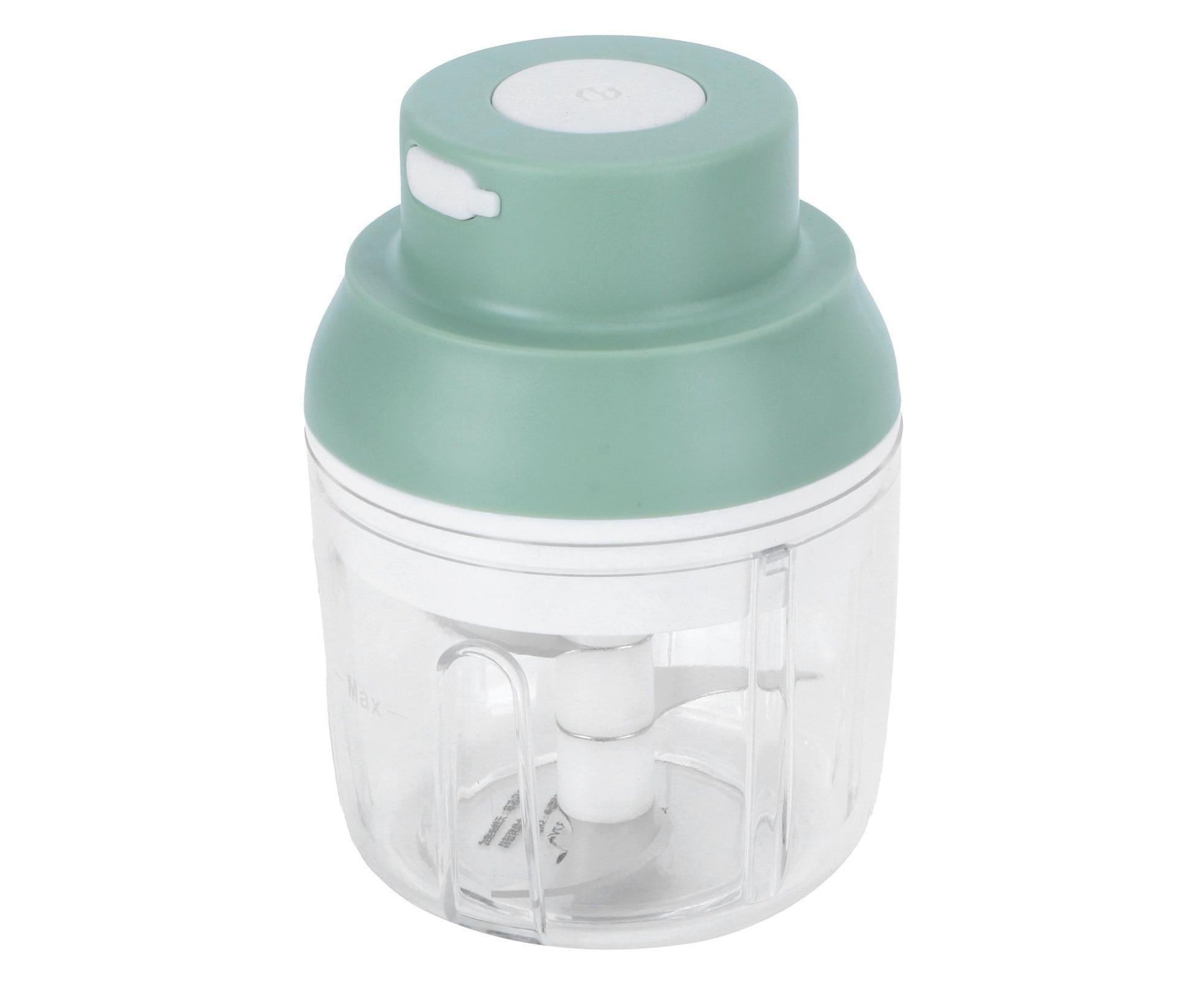 Mini Vegetable Cutter 250ml Electric Garlic Masher Crusher Grinder Kitchen AccessoryGreen V1263-JX-1512