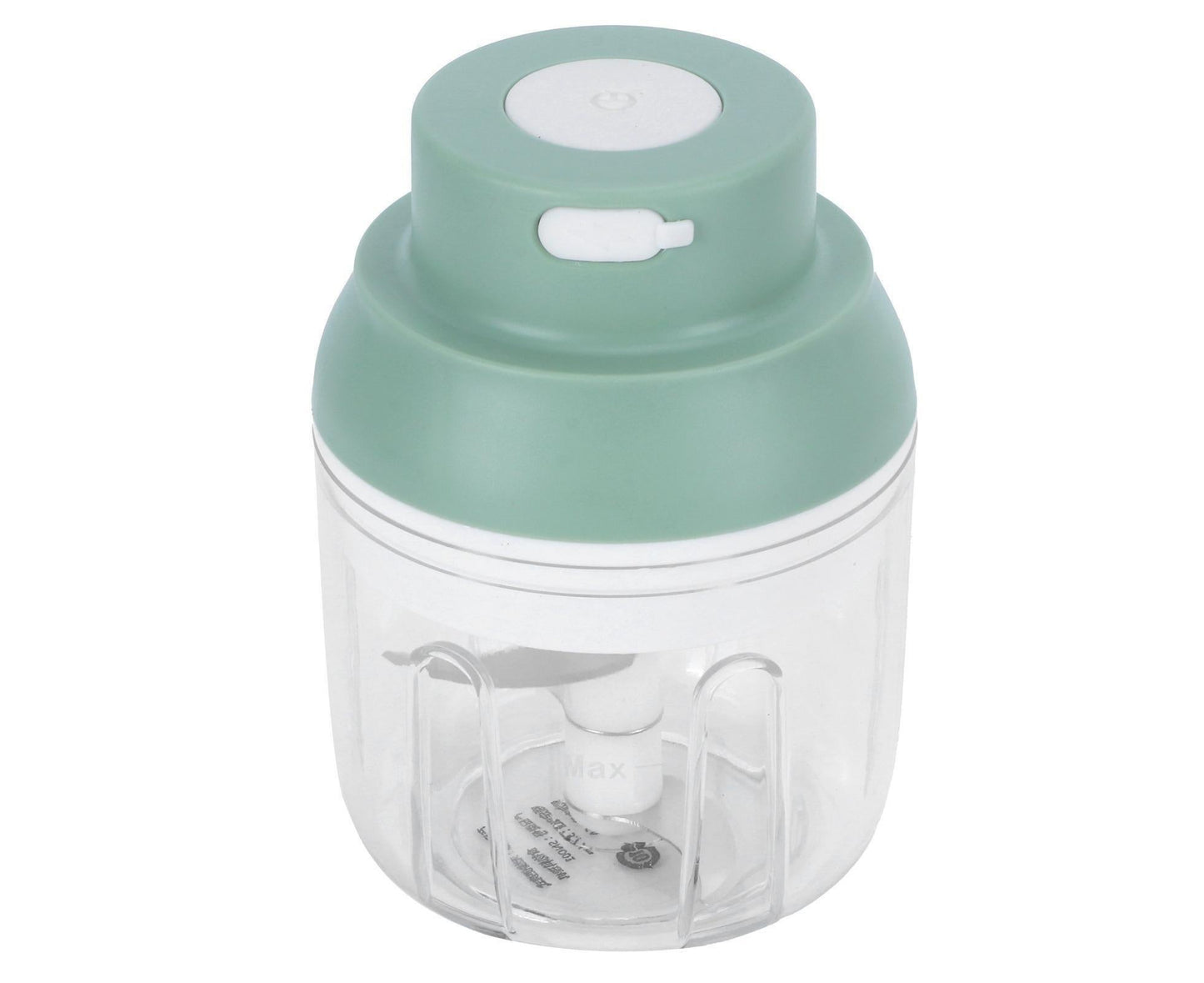 Mini Vegetable Cutter 250ml Electric Garlic Masher Crusher Grinder Kitchen AccessoryGreen V1263-JX-1512
