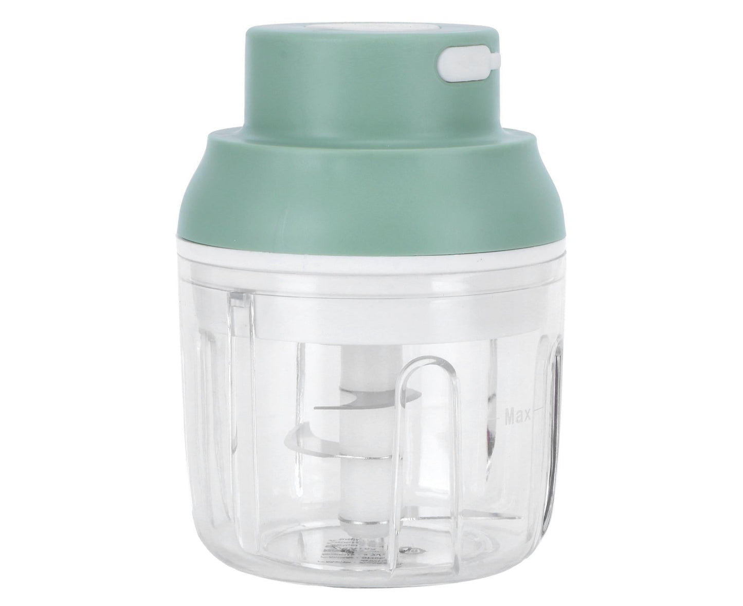 Mini Vegetable Cutter 250ml Electric Garlic Masher Crusher Grinder Kitchen AccessoryGreen V1263-JX-1512