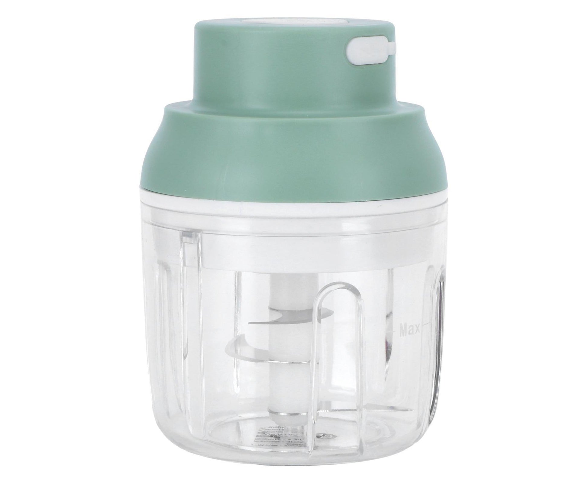 Mini Vegetable Cutter 250ml Electric Garlic Masher Crusher Grinder Kitchen AccessoryGreen V1263-JX-1512