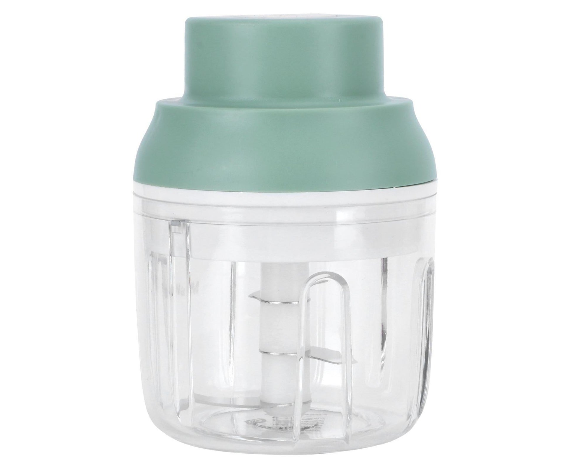 Mini Vegetable Cutter 250ml Electric Garlic Masher Crusher Grinder Kitchen AccessoryGreen V1263-JX-1512