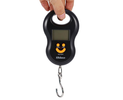 Portable 50kg/10g LCD Digital Hanging Weight Electronic Luggage Hook Scale V1263-JX-1515