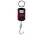 Portable Electronic Hanging Scale Digital LCD Backlit Display kg/lb/JIN 200KG W/HookRed Frame V1263-JX-1516