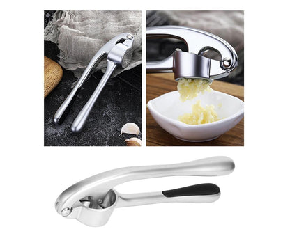 Professional Multi Function Kitchen Zinc Alloy Manual Garlic Press Crusher Tool V1263-JX-1517