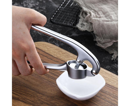 Professional Multi Function Kitchen Zinc Alloy Manual Garlic Press Crusher Tool V1263-JX-1517