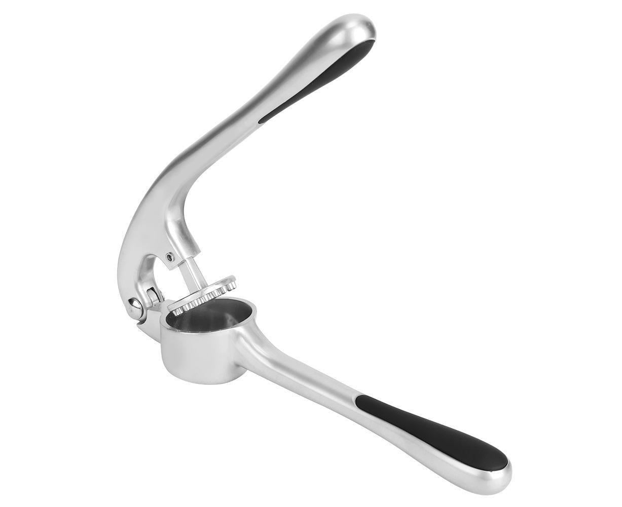 Professional Multi Function Kitchen Zinc Alloy Manual Garlic Press Crusher Tool V1263-JX-1517