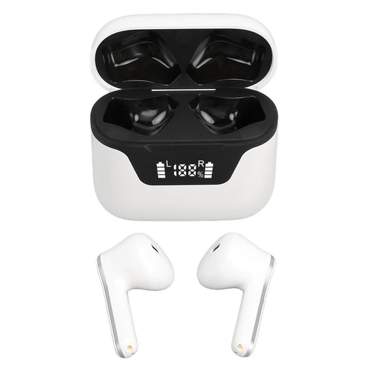Language Translator Earbuds Bluetooth Support 144 Languages Translation Wireless Translator Earphone White V1263-JX-152