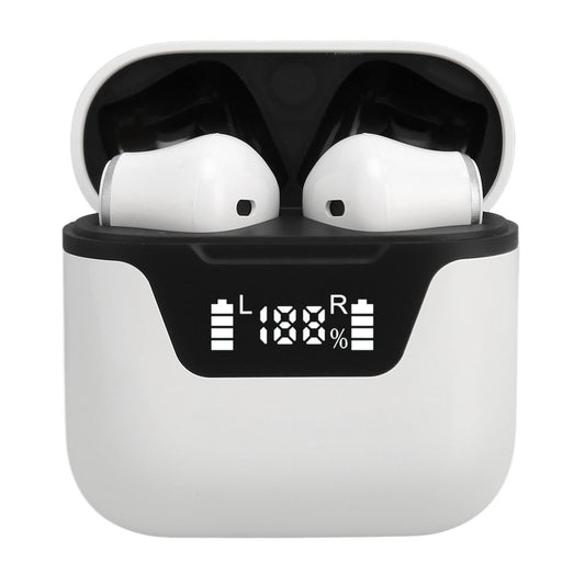 Language Translator Earbuds Bluetooth Support 144 Languages Translation Wireless Translator Earphone White V1263-JX-152