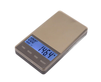 Small Coffee Scale Sensitive Accurate 1000g 0.1g Digital Pocket Coffee Scale with Timer Tare Function V1263-JX-1520