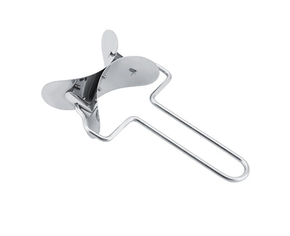 Stainless Steel Dumpling Wrapper Dough Cutter Circle Roller Mold Making Tool V1263-JX-1521